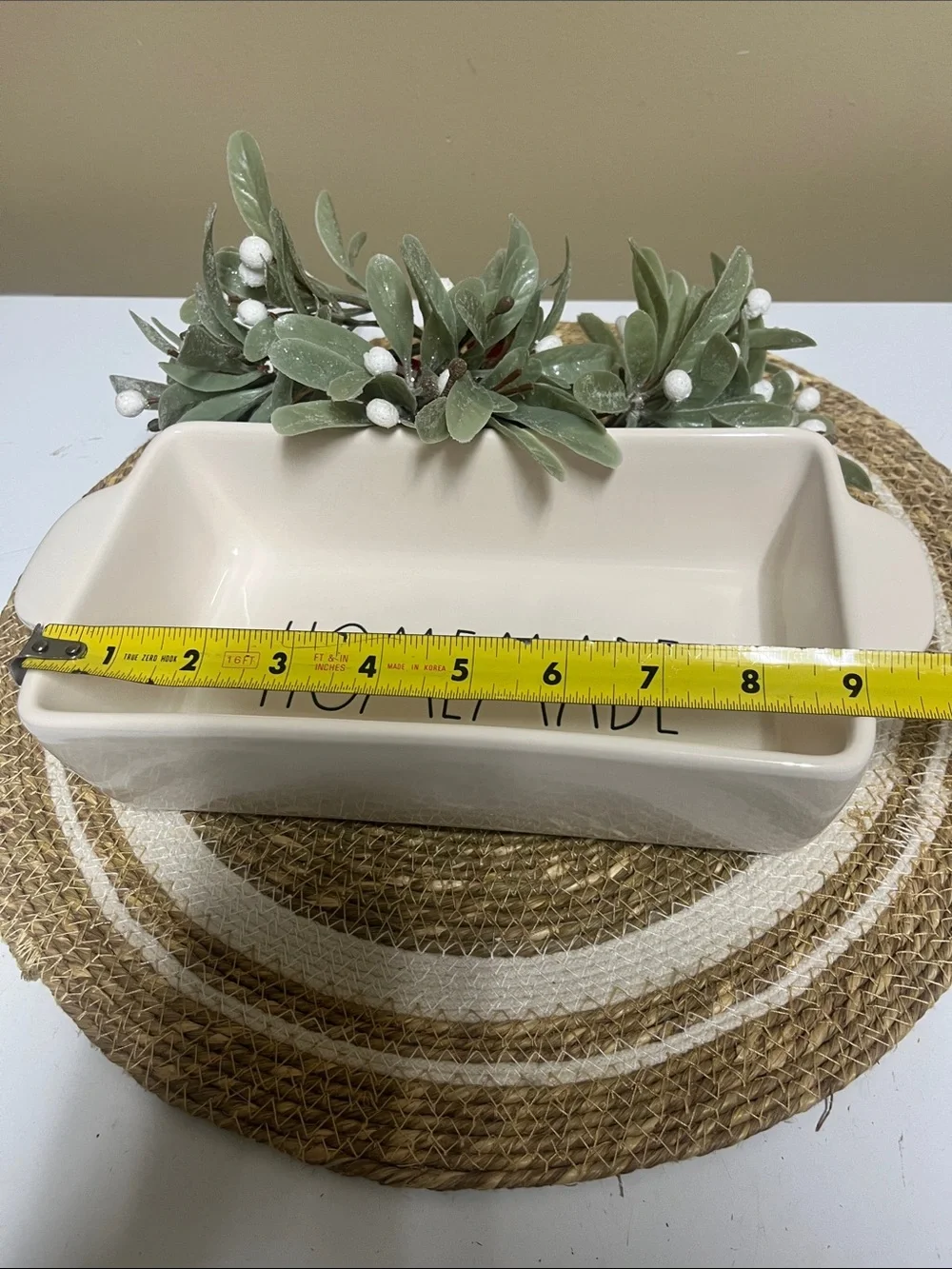 Rae Dunn “Homemade” Casserole/Loaf Pan in great new condition